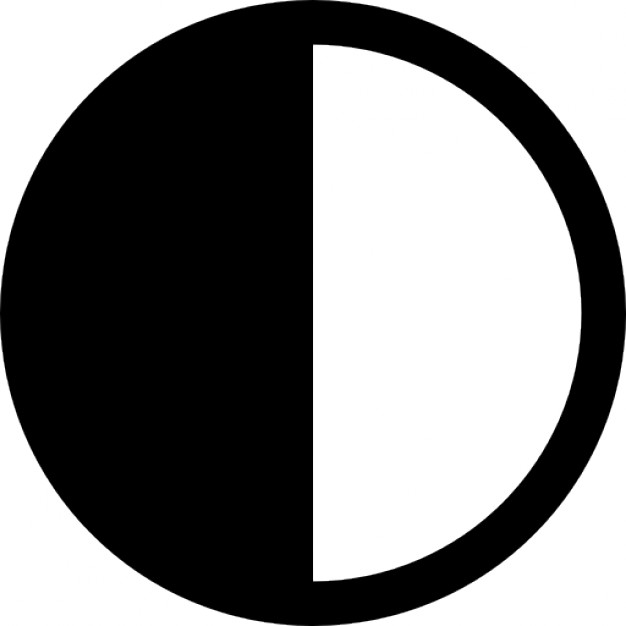 626x626 Half Moon Icons Free Download