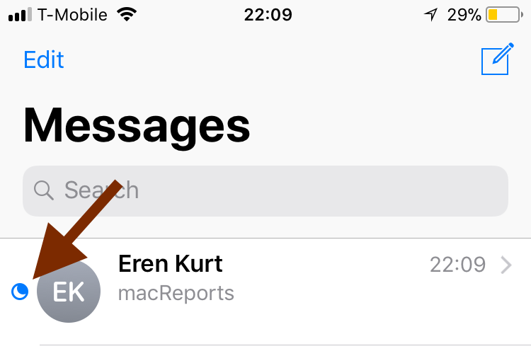 750x503 Crescent Moon Icon In Messages What Does It Mean