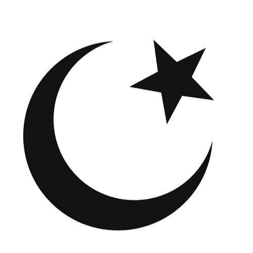 500x500 Star And Crescent Moon Islam Symbol The Moon Represents Diana