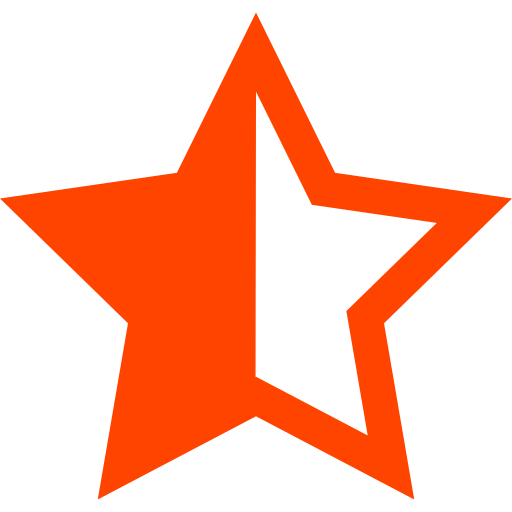 512x512 Half Star, Half, Health Icon Png And Vector For Free Download