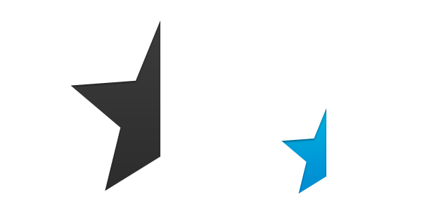 600x300 Half Star Icon, Png Icons