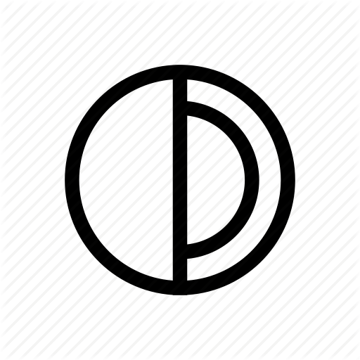 512x512 Eclipse, Half, Lunar, Moon, Solar, Sun Icon