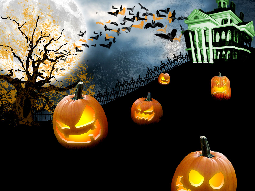 1024x768 Cool Halloween Wallpapers And Halloween Icons For Free Download