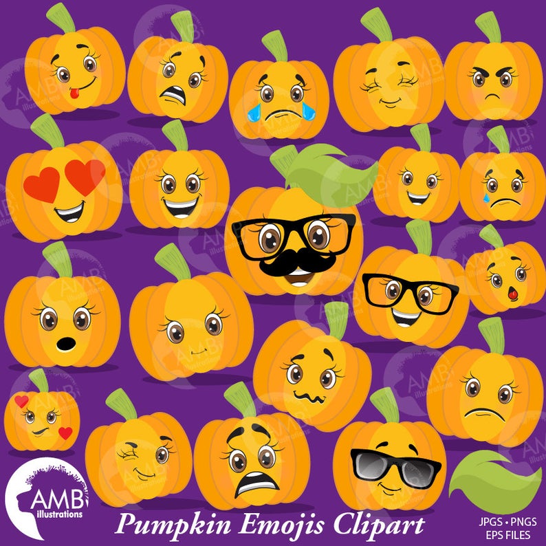 Halloween Emoji Clipart Pumpkin Emoji Clipart Pumpkin Faces Etsy 794x794 Halloween Emoji Clipart Pumpkin Emoji Clipart Pumpkin Faces Etsy