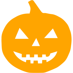 256x256 Orange Halloween Pumpkn