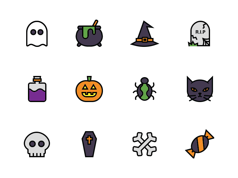 Halloween Icons Free 800x600 Halloween Icons Free