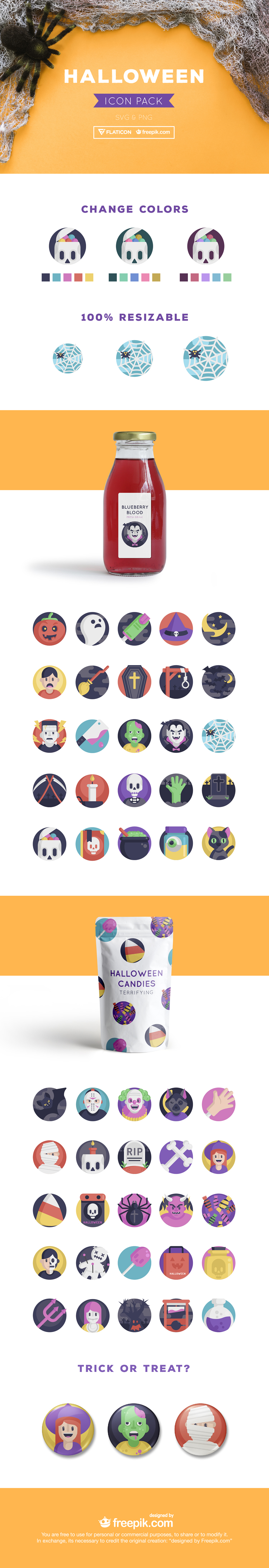 750x4366 Freebie Halloween Icon Pack