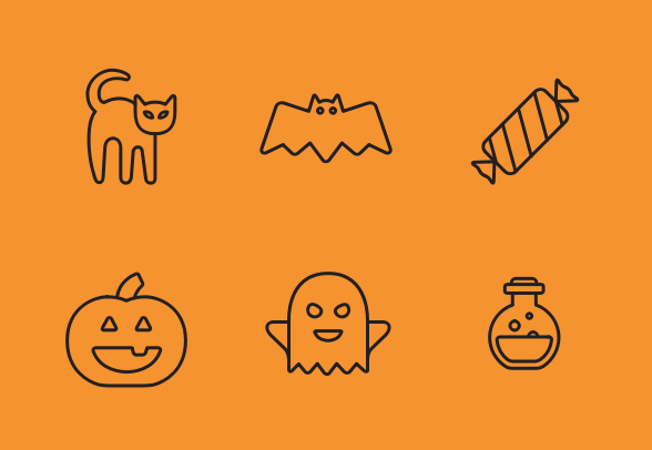 588x406 Halloween Icon Pack Icons
