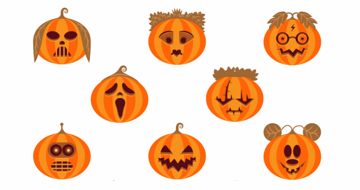 700x370 Halloween Icon Sets