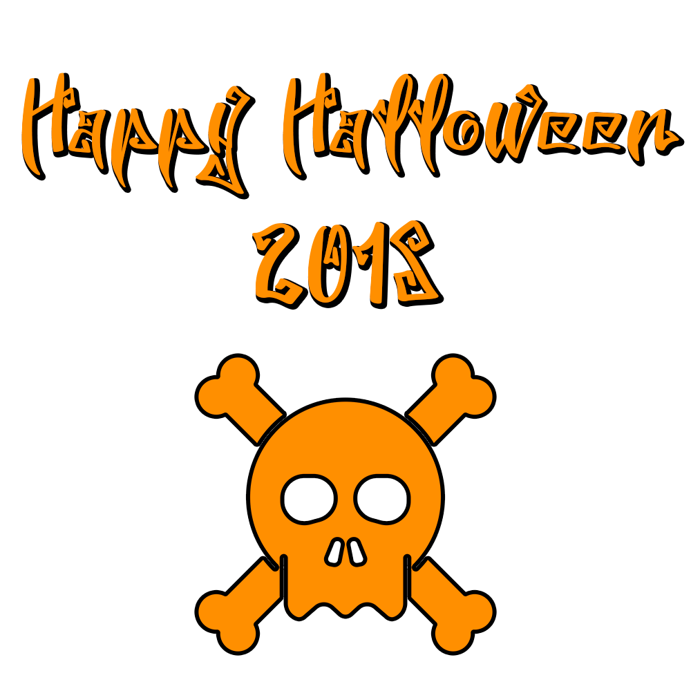 1000x1000 Happy Halloween Scary Font Skull Icons Png