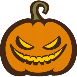 256x256 Pumpkn Halloween Iconset Iconcreme