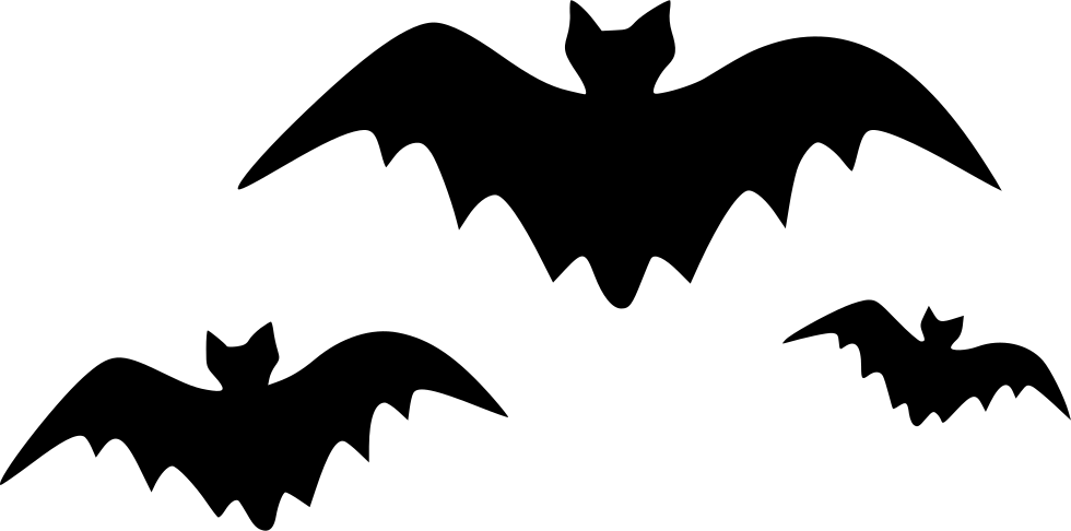 980x486 Bats Dreadful Evil Bats Fearful Halloween Bats Horrible Scary