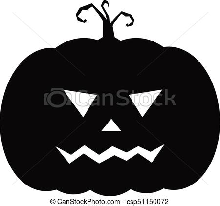Halloween Pumpkin Clipart Vector 450x422 Halloween Pumpkin Clipart Vector