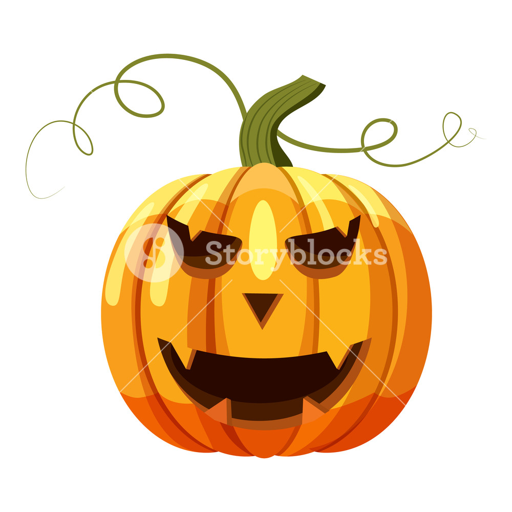 Halloween Pumpkn Cartoon Illustration Of Halloween Pumpkin 1000x1000 Halloween Pumpkn Cartoon Illustration Of Halloween Pumpkin