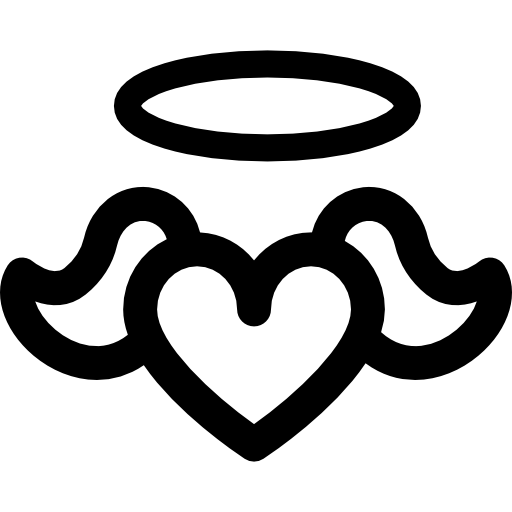 512x512 Heart Wings Icons Free Download