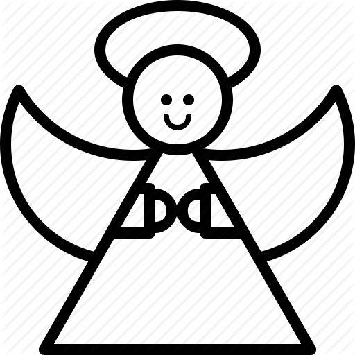 512x512 Angel, Christmas, Halo, Holidays, Saint, Tree Topper, Wings Icon