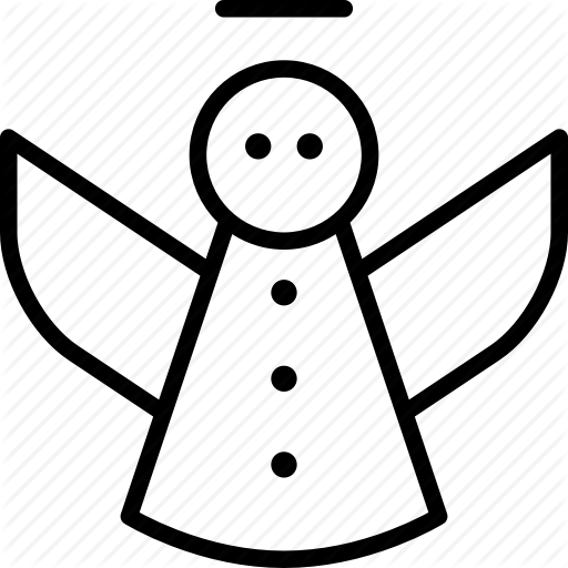 512x512 Angel, Conscience, Decoration, Halo, Holy, Saint, Wings Icon