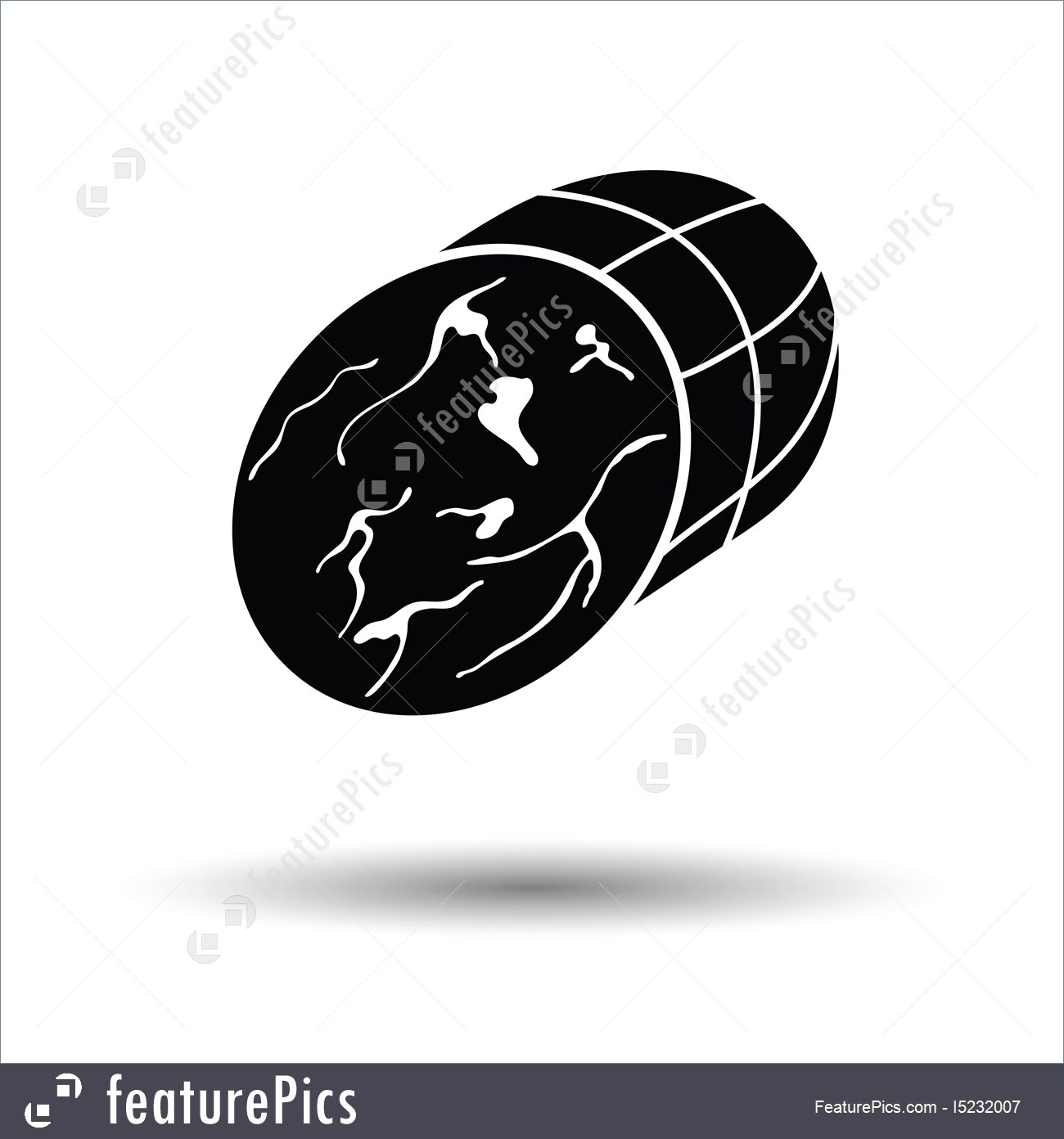 1300x1392 Illustration Of Ham Icon