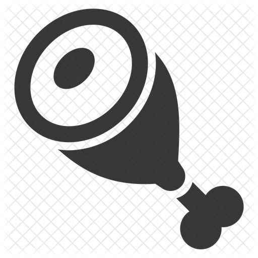 512x512 Oktoberfest Ham Icon Of Glyph Style