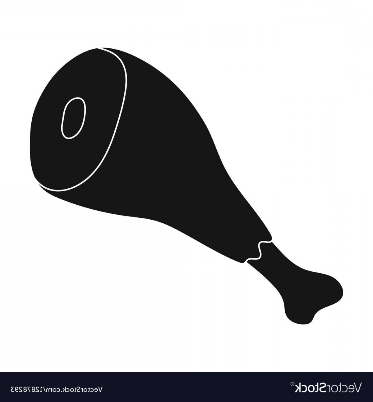 1200x1296 Viking Ham Icon In Black Style Isolated On White Vector Geekchicpro