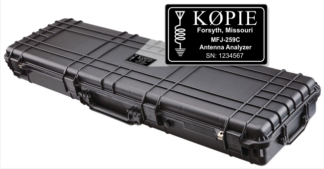 650x339 Radio Icon Callsign Faceplate For Apache Hard Case Ham