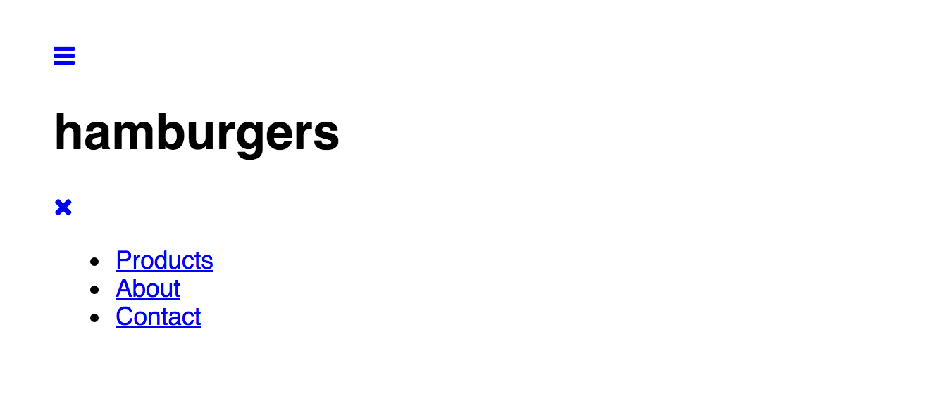 Hamburger Icon Html at Vectorified.com | Collection of Hamburger Icon ...