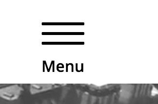 326x214 Add Text 'menu' Below Hamburger Menu Icon