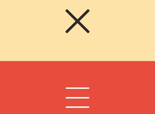 526x390 Based Hamburger Icon Transition Effect With Jquery