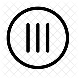 256x256 Hamburger Menu Icon Of Line Style