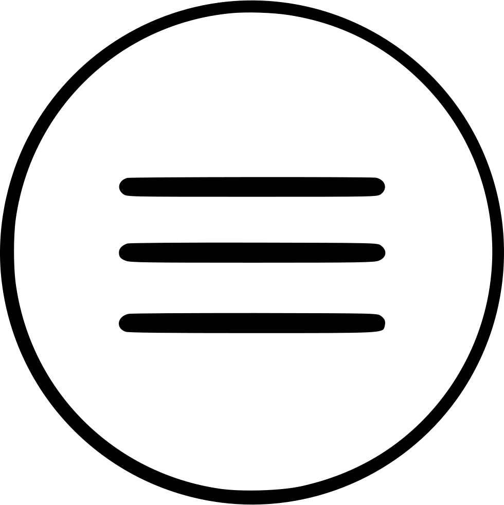 980x982 Hamburger List Menu Navigation Option Png Icon Free Download