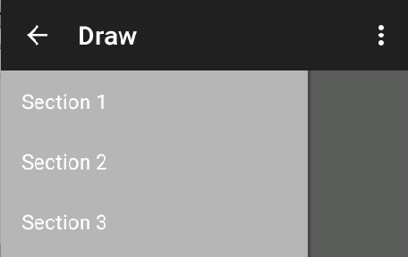 456x288 Navigation Drawer Icon On The Top Right Is Showing Back Arrow Icon