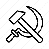 168x168 Hammer And Sickle Icon