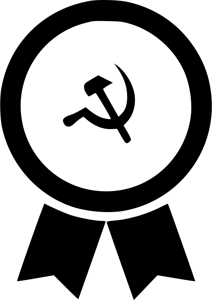 694x980 Certificate Medal Sickle Hammer Png Icon Free Download