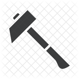 256x256 Hammer Icon Of Glyph Style