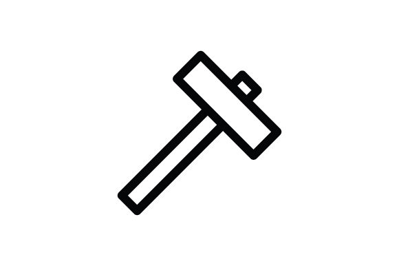580x386 Hammer Icon Graphic