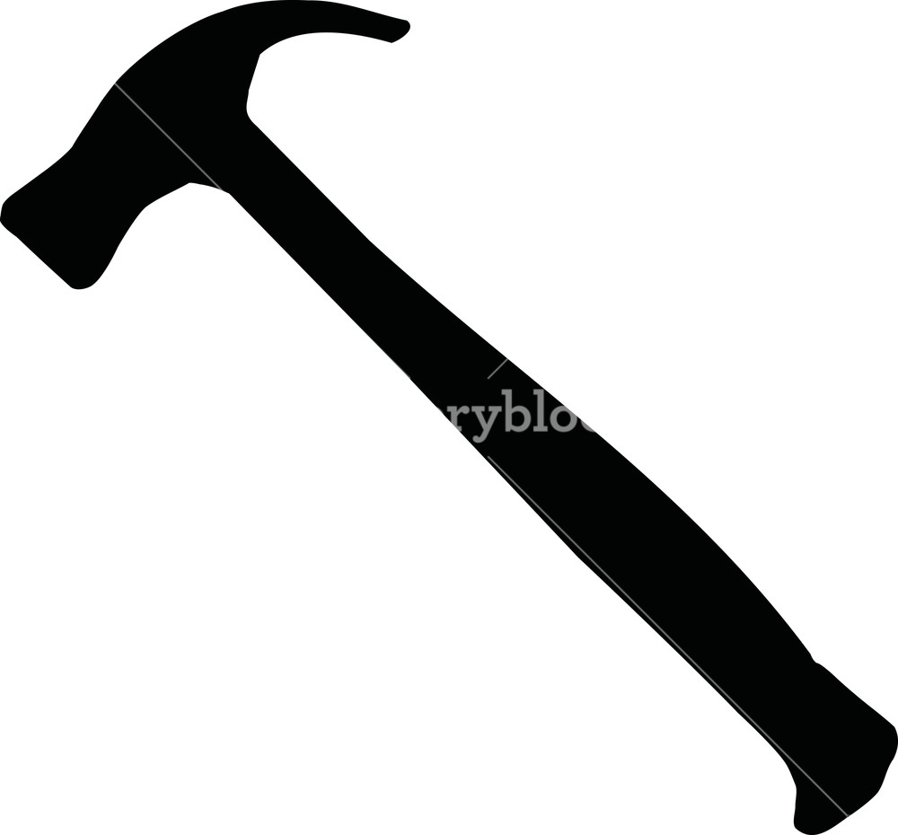 1000x930 Hammer Icon Tool Symbol Royalty Free Stock Image
