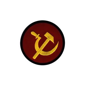 300x300 Hammer Sickle Patch Soviet Russia Icon Communist Embroidered