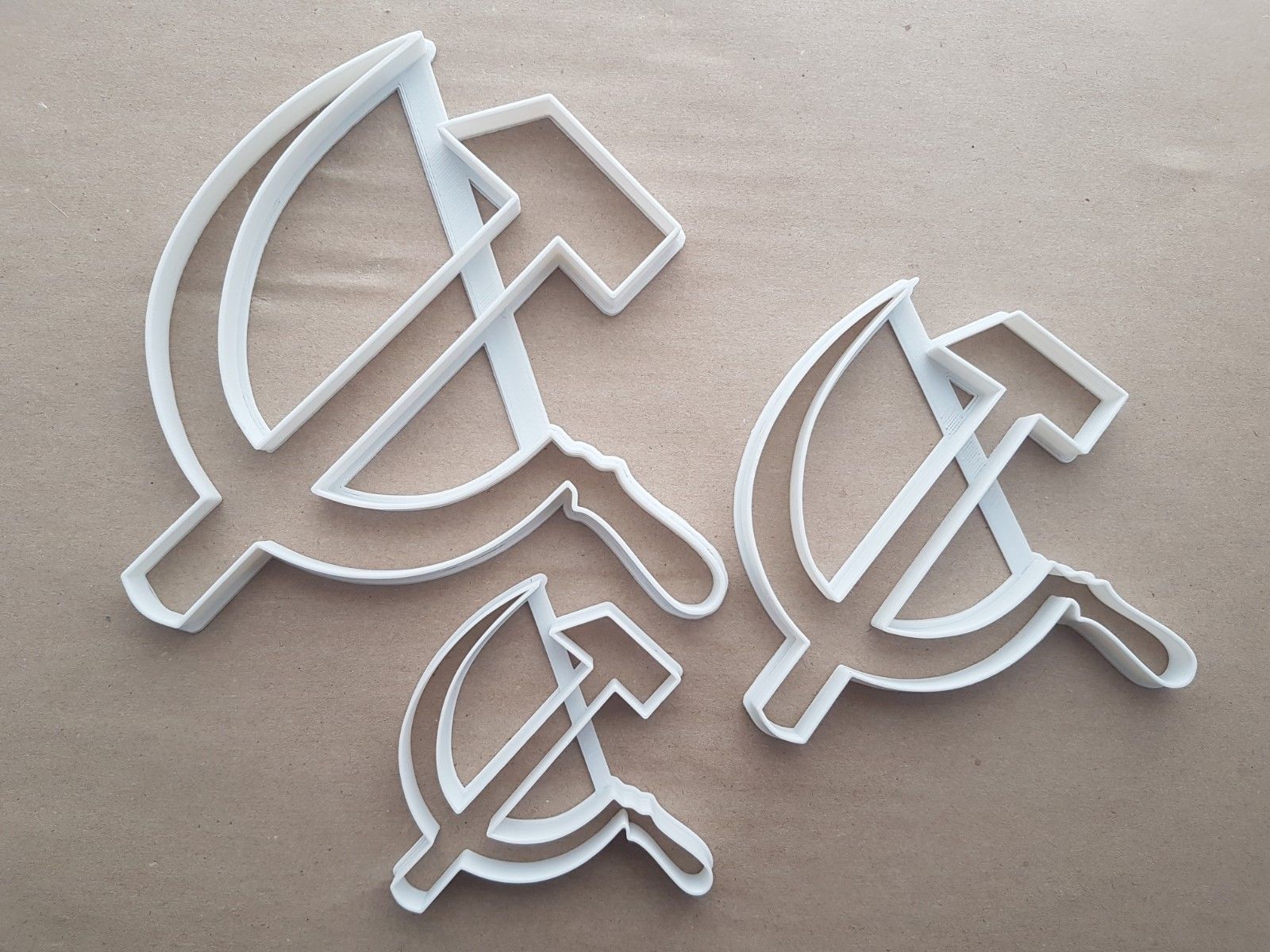 1600x1200 Soviet Union Hammer Sickle Shape Cookie Cutter Dough Biscuit