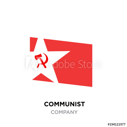 500x500 Communist Logo,ussr Communism Icon With Red Hammer And Sickle