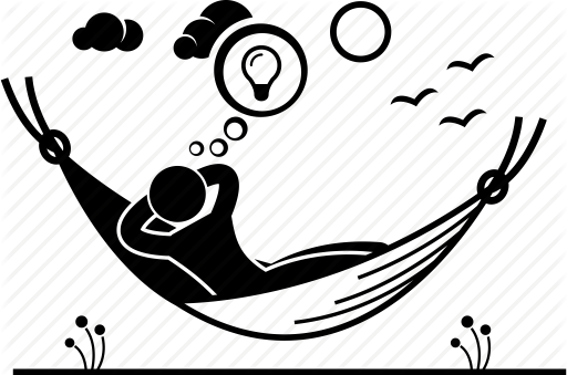 512x339 Hammock, Idea, Inspiration, Inspire, Relax, Thinking, Thought Icon