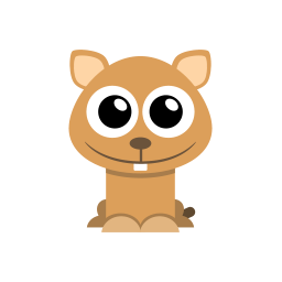 256x256 Hamster Icon Flat Animal Iconset Martin Berube