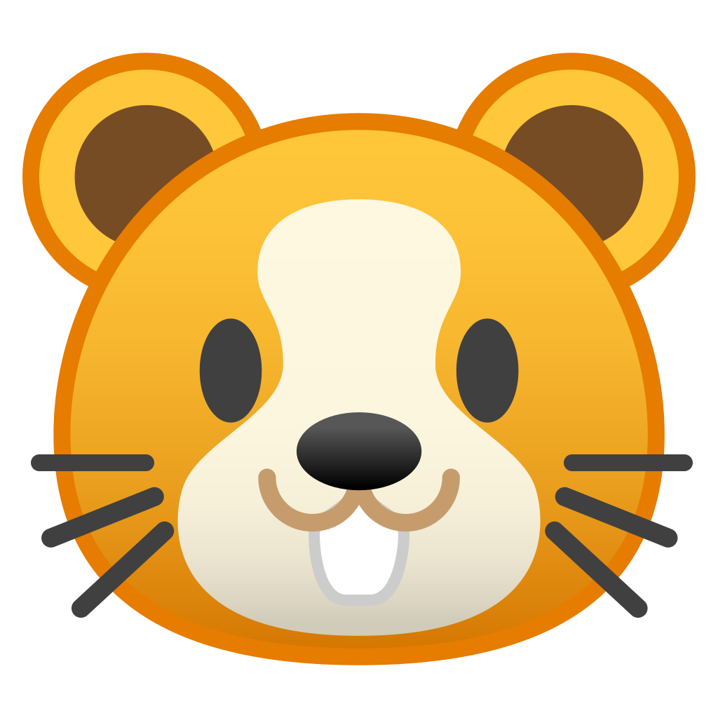 1024x1024 Hamster Face Icon Noto Emoji Animals Nature Iconset Google