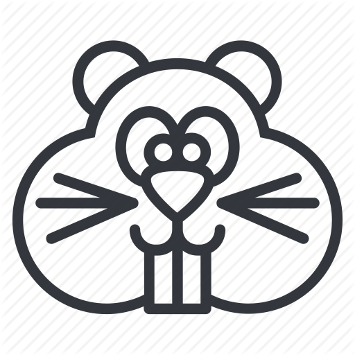 512x512 Hamster, Happy, Head, Pet, Rodent, Teath, Yummy Icon