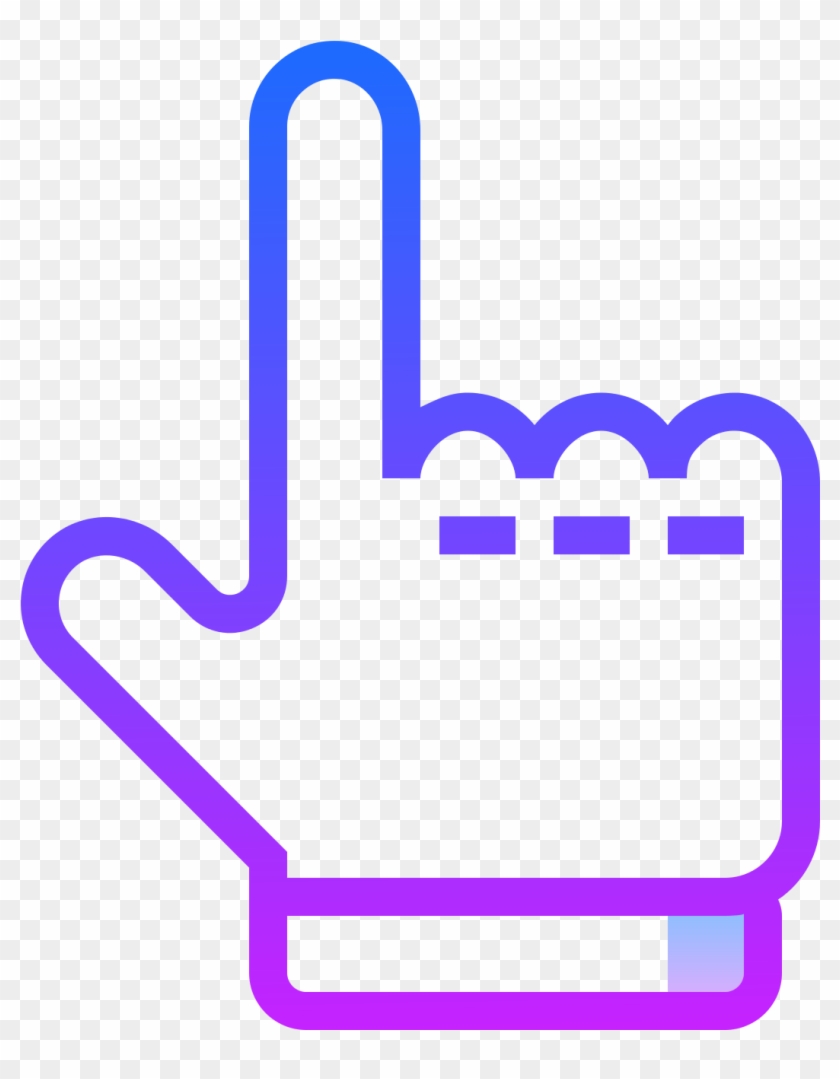 840x1079 Hand Cursor Icon