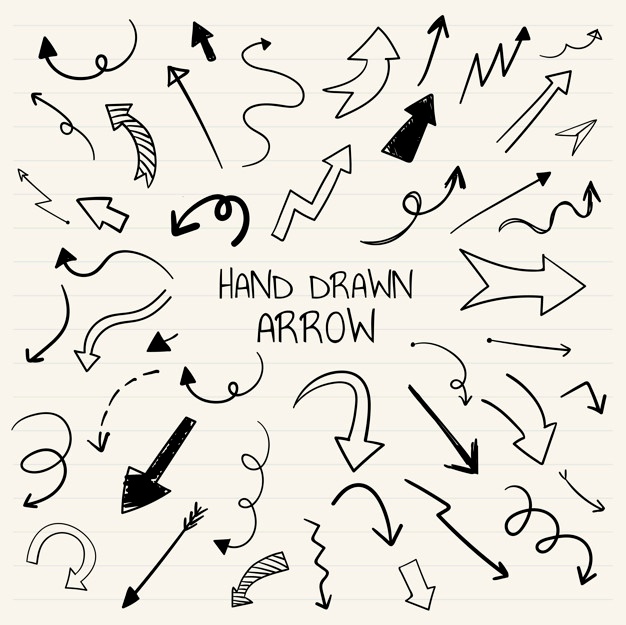 626x625 Hand Drawn Arrows Vectors, Photos And Free Download