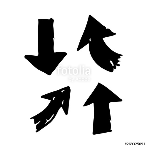 500x500 Hand Drawn Arrow Icon Stock Image And Royalty Free Vector