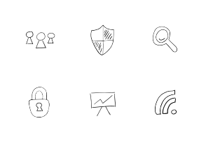 294x203 Handdrawn Icons