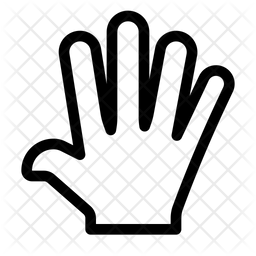 256x256 Grab Icon Of Line Style