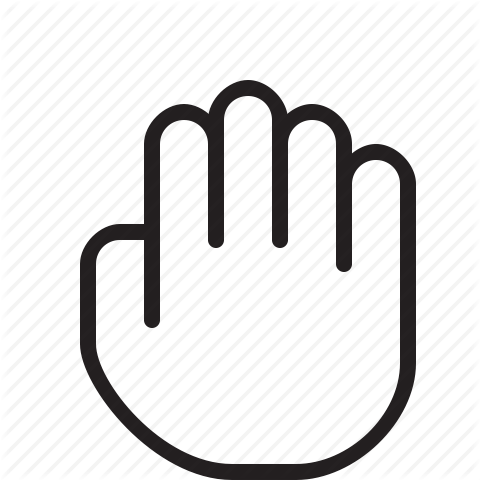 480x480 Gesture, Grab, Hand, Line, Selection Icon