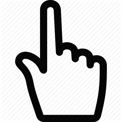 512x512 Finger, Gestureworks, Hand Icon